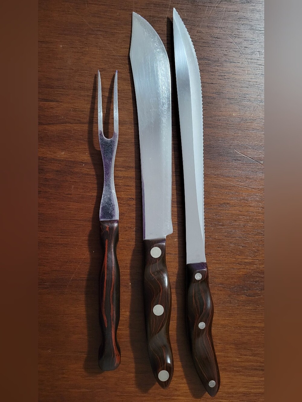 Vintage Cutco 3-Piece Kitchen & Carving Set - Picture 5 of 5
